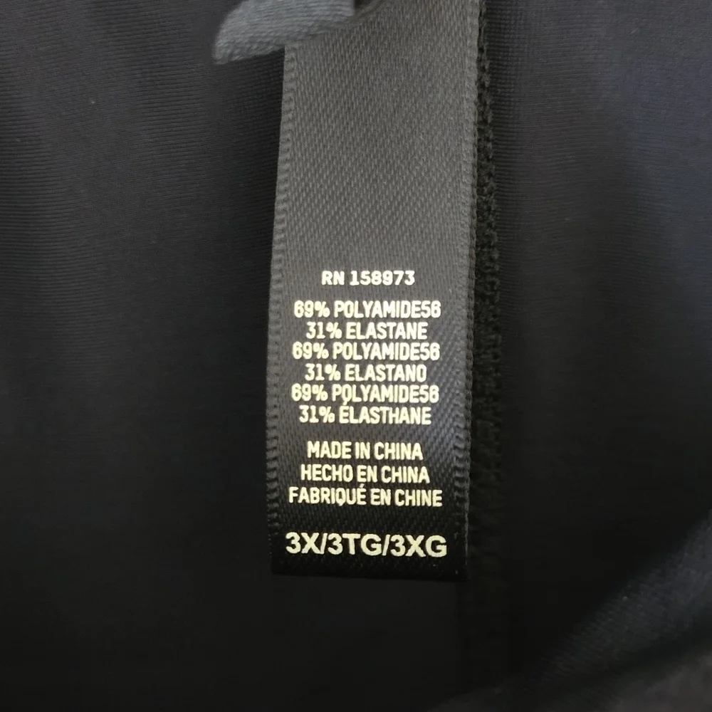 Skims Glam Onsie in Onyx Black Size 3X NWOT - Picture 13 of 15